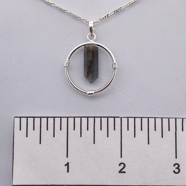 Labradorite Pendant SS  - MNS950