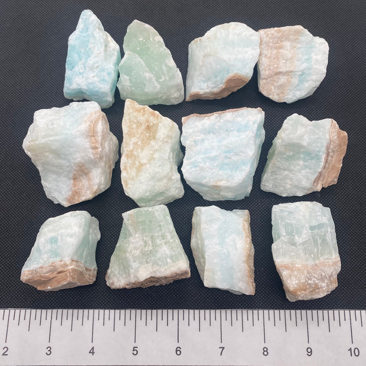 Calcite Caribbean Blue Rough C280