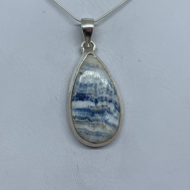 Blue Scheelite Pendant-MN77 P14