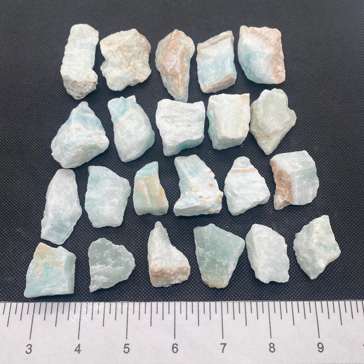 Calcite Caribbean Blue Rough C278