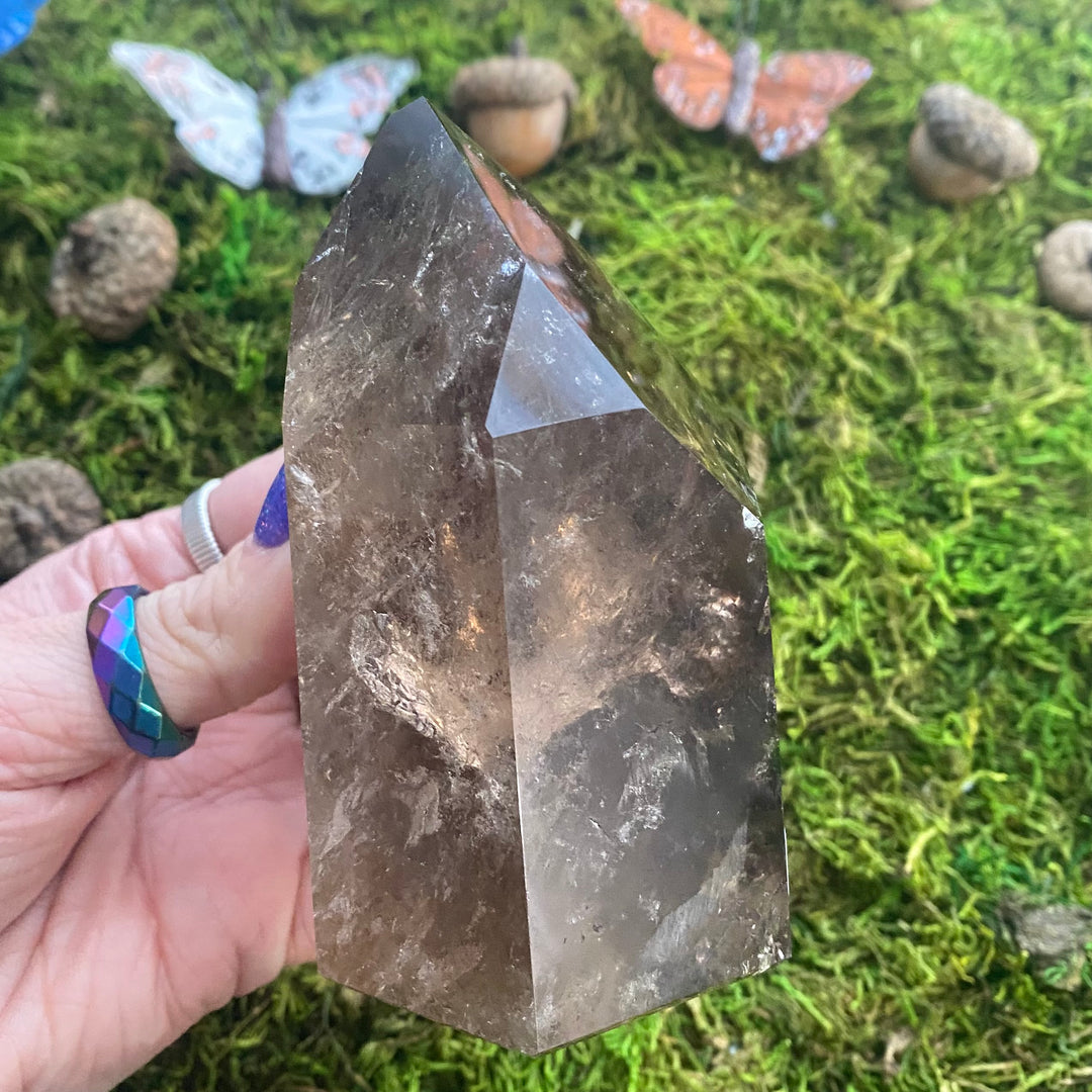 Smoky Quartz Point Polished PT39-24