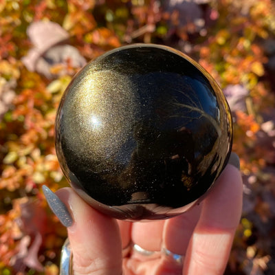 Goldsheen Obsidian Sphere SP14-6