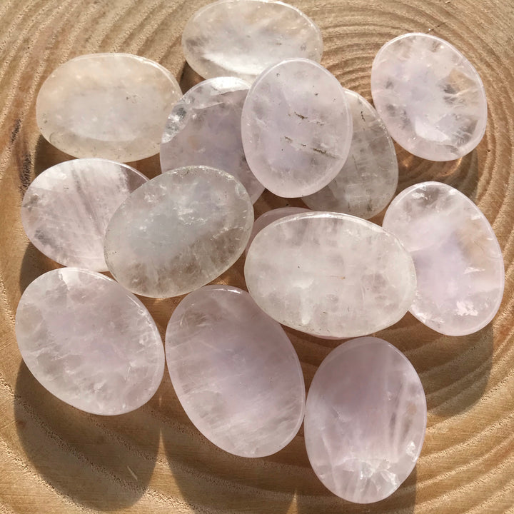 Rose Quartz Worry Stone