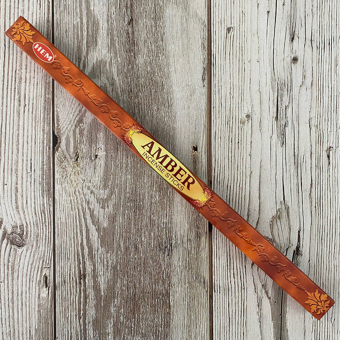 HEM Amber - Stick Incense (8 gram)