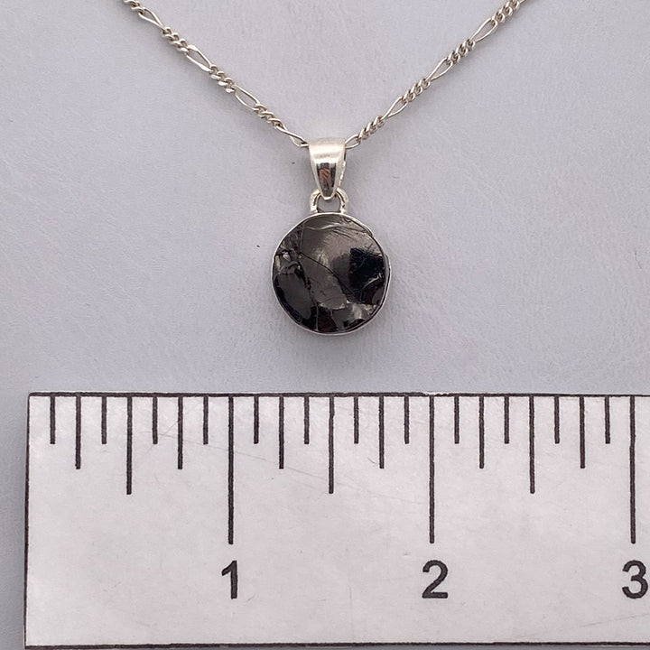 Noble Shungite Pendant SS  - MNS962