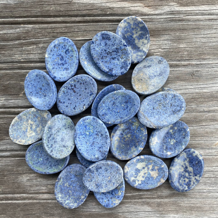 Dumortierite Worry Stone