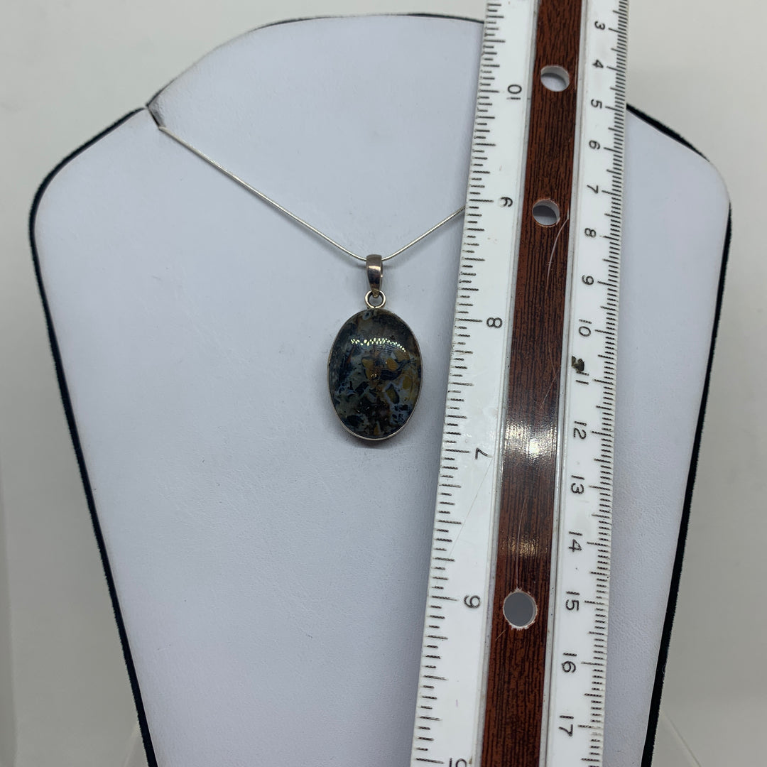 Jasper Pendant SS b P5