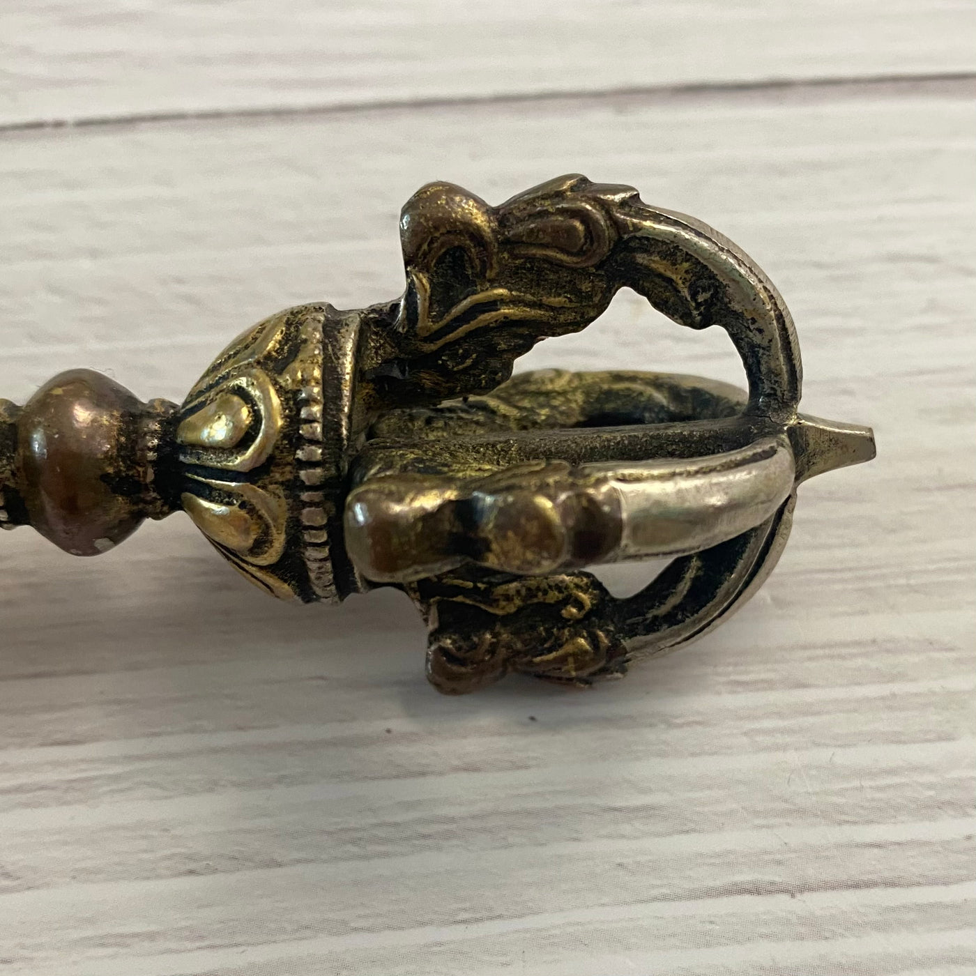Dorje Ritual Tool 4.25-inch Brass & Copper
