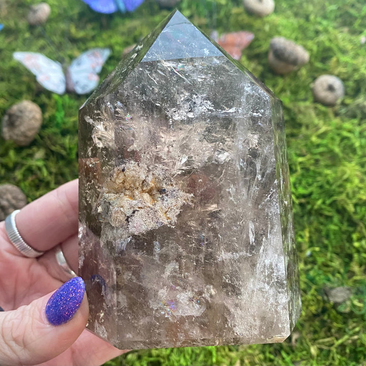 Smoky Quartz Point Polished PT39-24