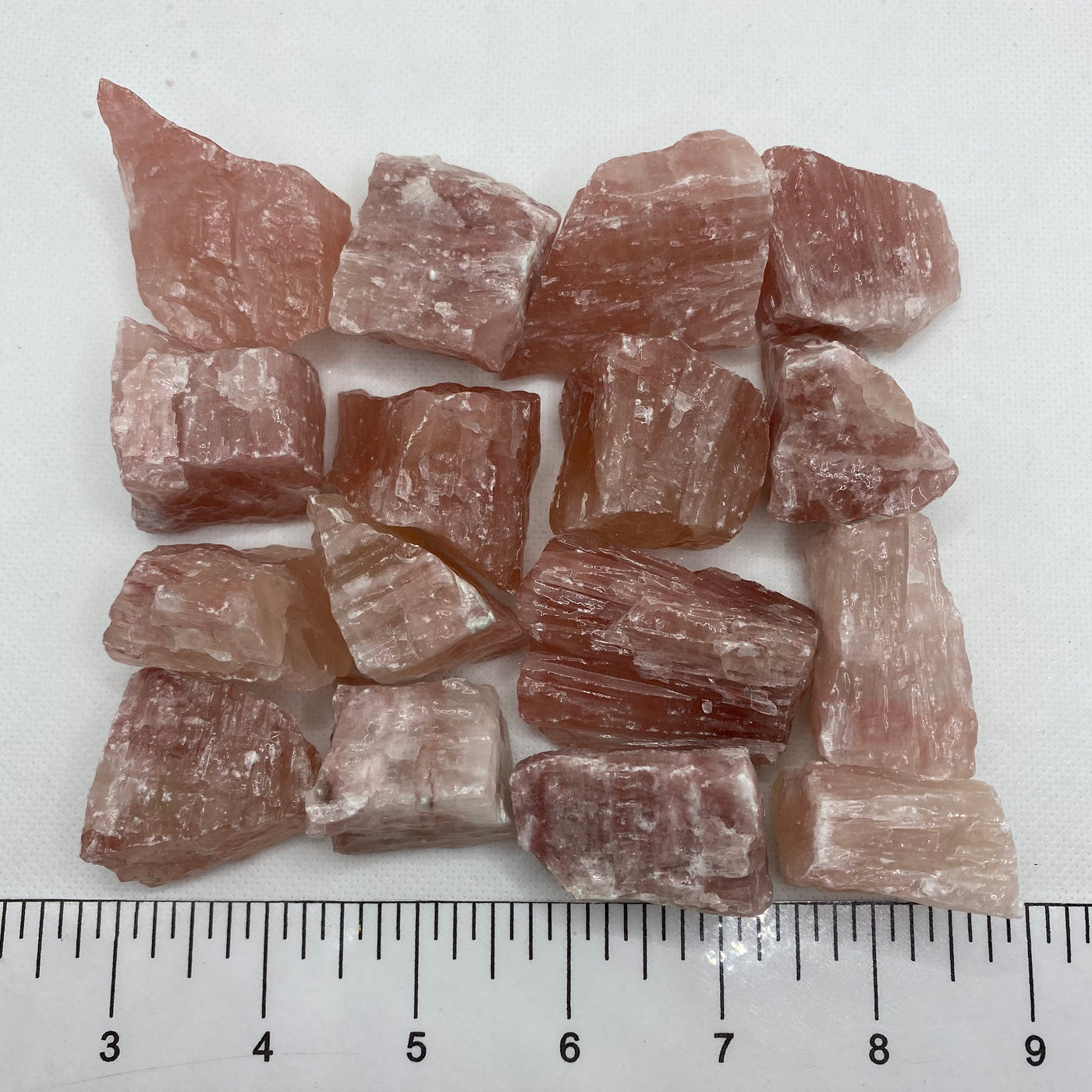 Calcite (Red) Rough  C236