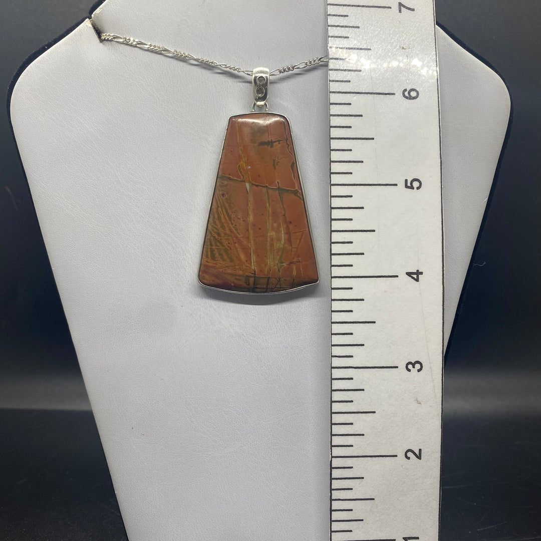 Cherry Creek Jasper SS Pendant TM1531