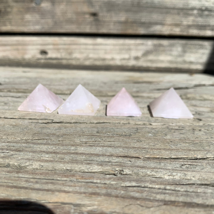 Rose Quartz Pyramid PY1-7