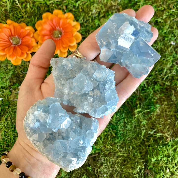 Celestite Cluster Small CEL1-2