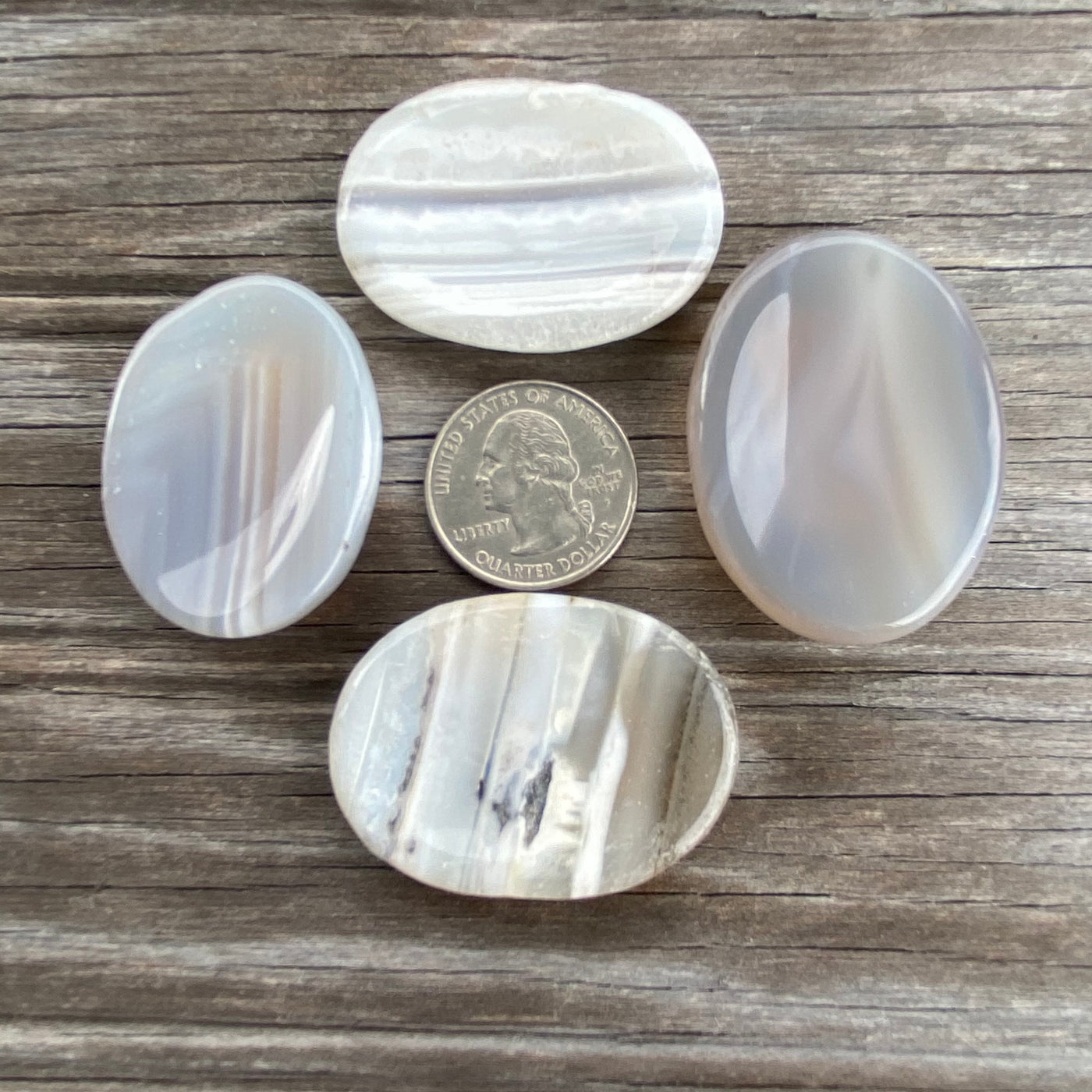 Banded Agate Worry Stone