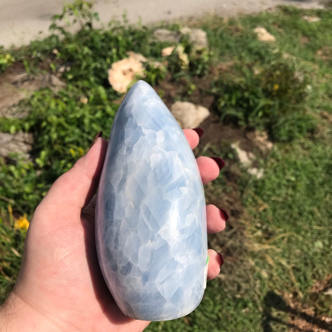 Blue Calcite Free Form WZ1046