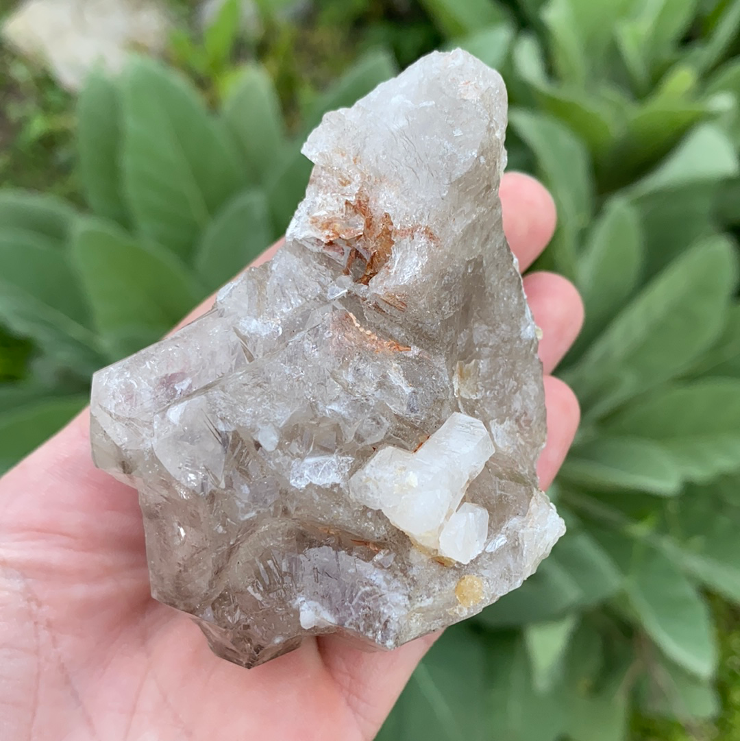 Smoky Elestial Quartz Cluster-ELE2-17