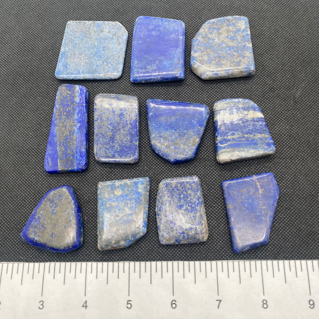 Lapis Lazuli Flat Stone-JC88