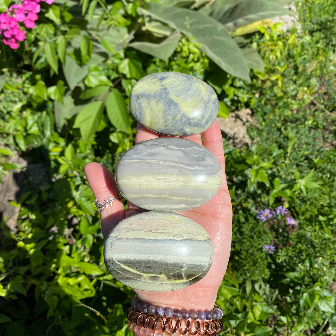 Healerite Palm Stone