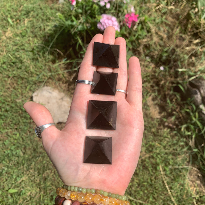 Black Tourmaline Pyramid