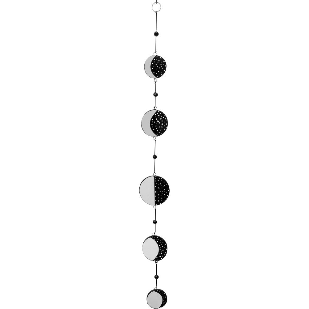 Mirror Moon Phases Wall Hanging