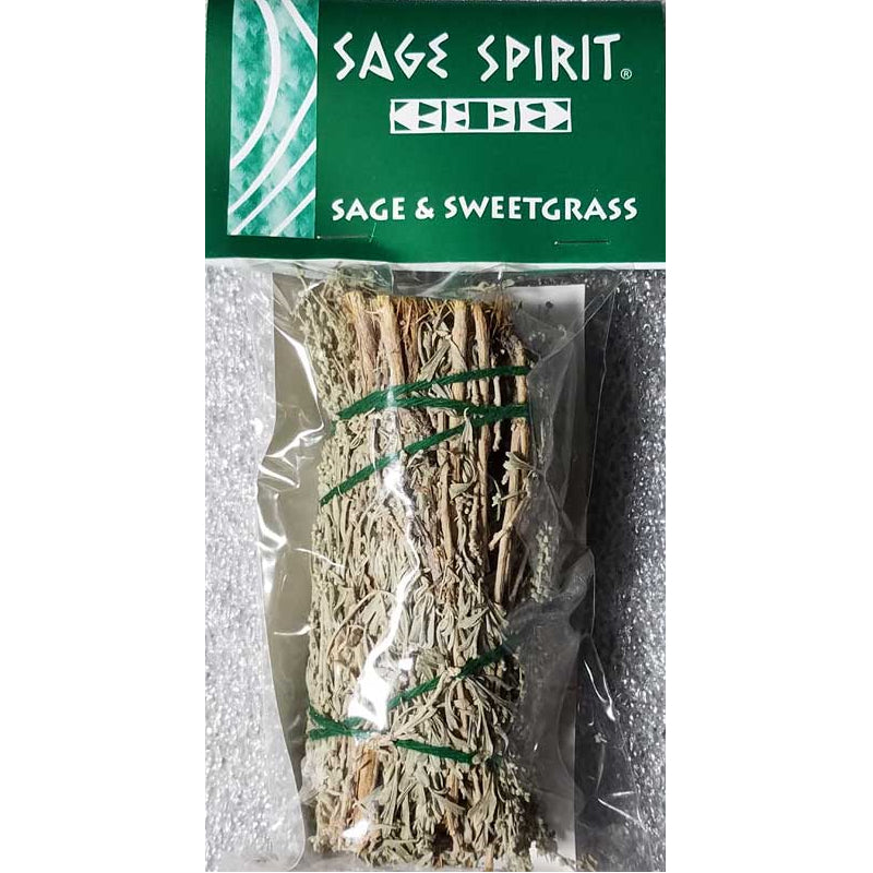 Desert Sage & Sweetgrass Smudge Stick 5"