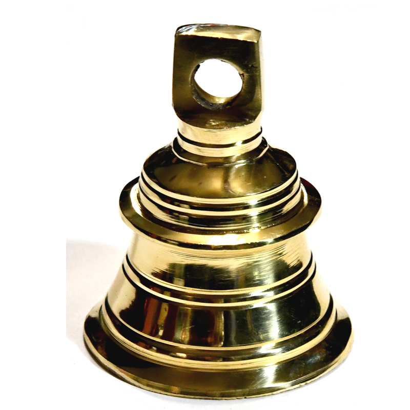Brass Temple Bell 2 3/4"