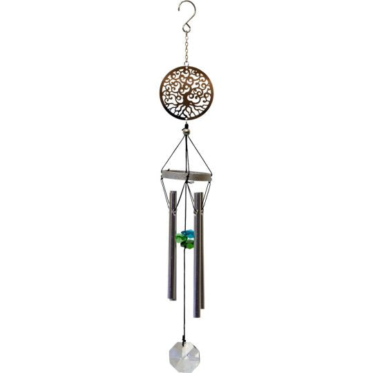 Tree of Life Sun Chime with Crystal Prism